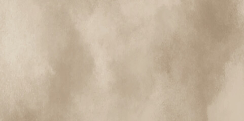 Abstract brown ink and watercolor textures on white paper background. old paper texture design and Light brown concrete background texture wallpaper. 