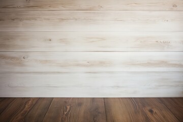 A wood paneled wall with a white background. Generative AI