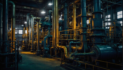 In the Depths of Industry, Inside the Black Oil Factory.