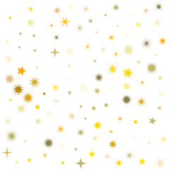 An isolated abstract cosmic star burst shape pattern background image design element.