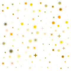 An isolated abstract cosmic star burst shape pattern background image design element.