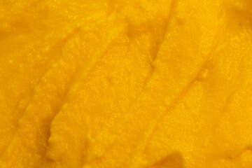 Fruit yogurt ice cream. Smoothies from fresh fruits and berries. Ice cream texture. Delicious sweet...