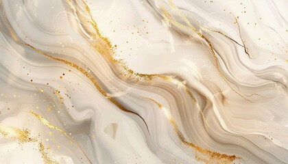 Fototapeta premium Abstract marble background luxury ivory marble texture with gold glitter design for advertising and promotion