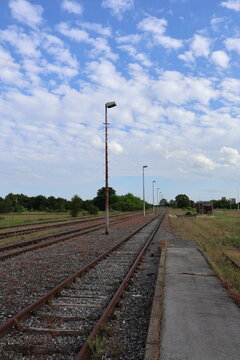 railway in the countryside