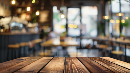 Wooden Table Top in Front of a Window