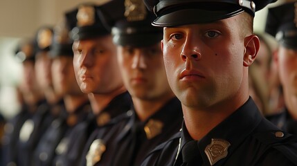 Police Academy Training: At the police academy, recruits undergo rigorous training, learning the skills and techniques needed to maintain law and order