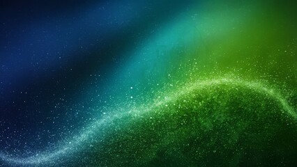 Fototapeta premium a stunning gradient background that transitions smoothly from deep royal blue to vibrant emerald green with subtle texture of shimmering particles