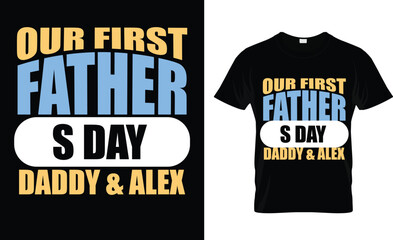 father t shirt design 92.eps