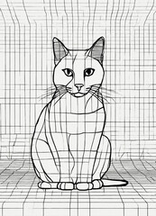 Cat pic is beautiful drawing 