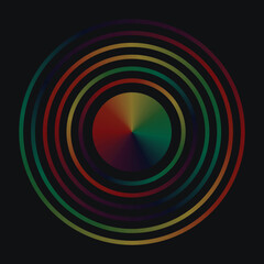 Colorful background rainbow. vector illustration