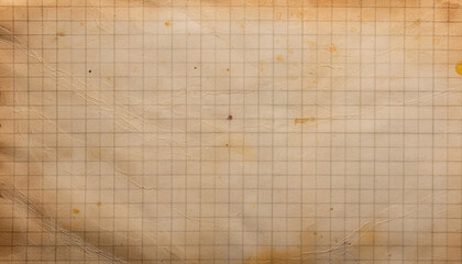 vintage, old used, aged, grunge, stain graph, grid paper texture. artistic, antique, wrinkled.