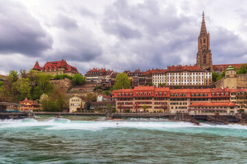 Cityview of Bern the capital of Switzerland