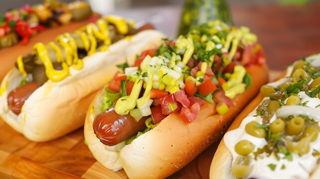 Cachorro-quente - Brazilian-style hot dogs with unique toppings