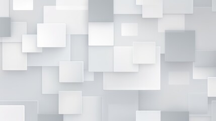 Abstract geometric white and grey rectangle and square pattern background for business presentations, corporate events, seminars, parties, and festive designs

