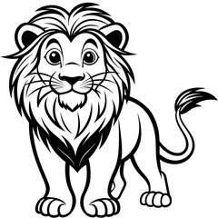 lion vector illustration