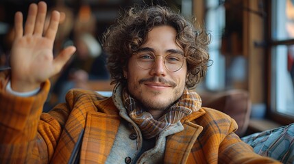 Fototapeta premium portrait of an person