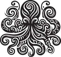 octopus illustration Vector  