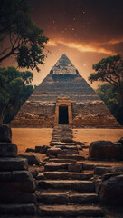 Mystical Pyramids, Enigmatic Landscape of Ancient Civilizations