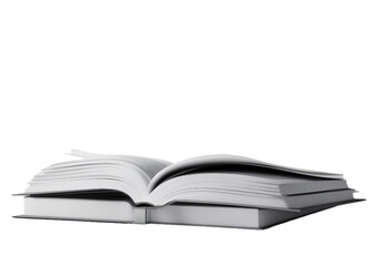 business mockup notebook A4 cover book hardcover literature rendering paper education 3D Blank book object
