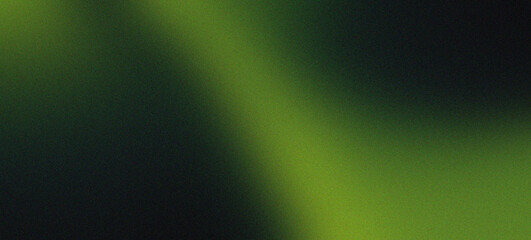 Acid Green Radiant Abstract Gradient Shape on Grainy Background - Minimalist Header Cover Poster Design with Ample Copy Space for Customization