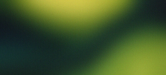 Acid Green Radiant Abstract Gradient Shape on Grainy Background - Minimalist Header Cover Poster Design with Ample Copy Space for Customization