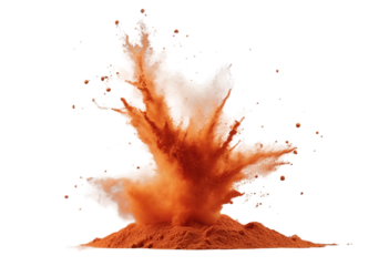 print cyan color magenta cloud key white powder orange  isolated smoke explosion yellow light paint colorful sky clouds holi abstract concept
