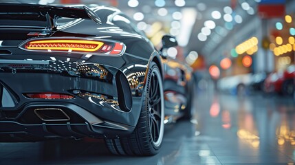 Fototapeta premium car in the city