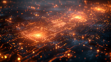 Technology Canvas: Abstract Textures & Patterns