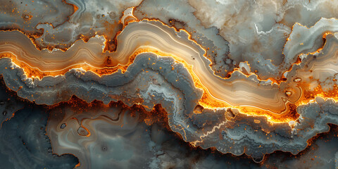 Fototapeta premium Stylized Technology Background with Abstract Textures