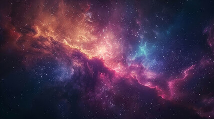 Exploring the Colorful Cosmos Delving into Space -Galaxies - Clouds and Nebulas