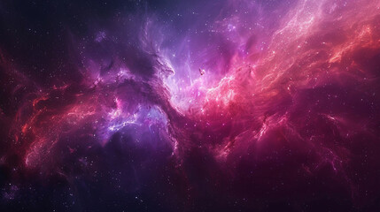 Naklejka premium Exploring the Colorful Cosmos Delving into Space -Galaxies - Clouds and Nebulas