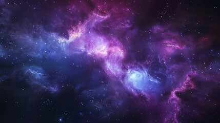 Obraz premium Exploring the Colorful Cosmos Delving into Space -Galaxies - Clouds and Nebulas