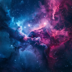 Exploring the Colorful Cosmos Delving into Space -Galaxies - Clouds and Nebulas