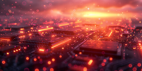 Fototapeta premium Intersection of Creativity and Innovation