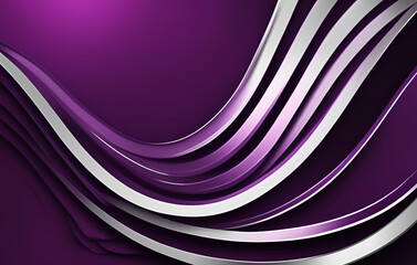 Purple abstract background with curves Trendy geometric design stock illustration
