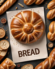 Diseño de producto pan de trigo