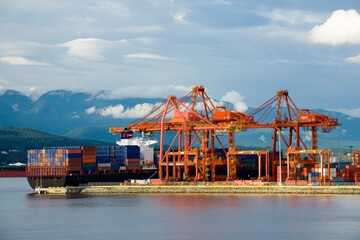 Docks In Vancouver, British Columbia, Canada