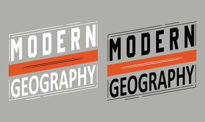 Obraz premium Modern typography t shirt design