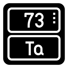 TANTALUM,periodic table,chemistry,science,element.svg