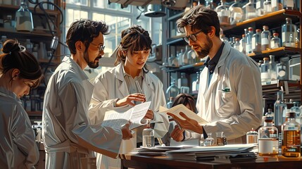 Visualizing an international team of scientists