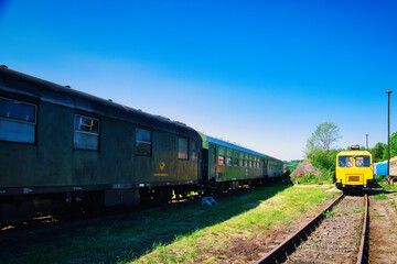 Naklejka premium alte lokomotive