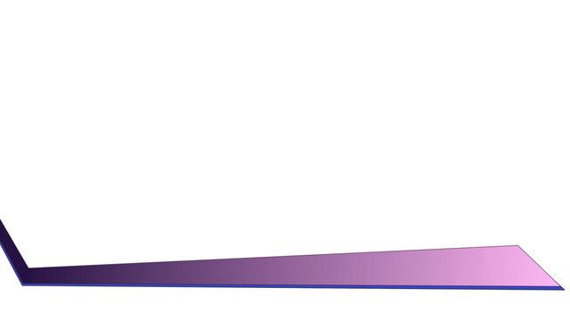 Dark grey to purple & pink angular gradient lower third with navy blue accent