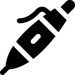 pen icon. vector glyph icon for your website, mobile, presentation, and logo design.