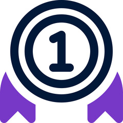 award icon. vector mixed icon for your website, mobile, presentation, and logo design.