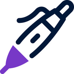 pen icon. vector mixed icon for your website, mobile, presentation, and logo design.