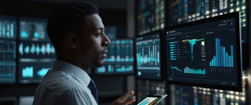 cyborg soldier fighting in a warzone movie story seen trail cam footage, rear view, wide angle shot, a striking contrast against the soft, blurred background, with a digital interface overlaid onto th