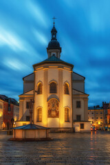 Sankt oswald church in Traunstein, Germany