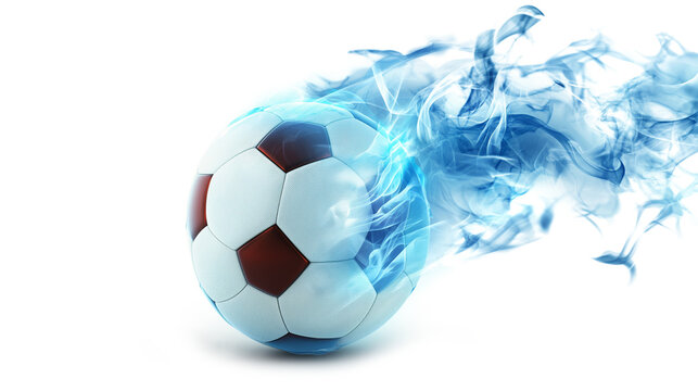 Flaming soccer ball deals