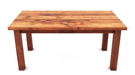 Wood table perspective view, wooden surface of desk isolated on a transparent background, PNG file, advertisement, template, mockup template,