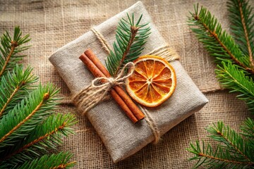 Cozy bathroom towel at golden hour